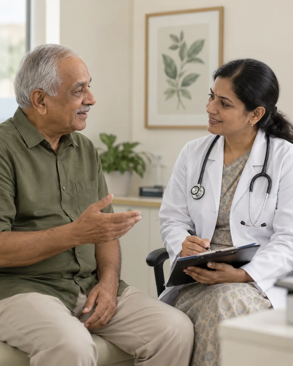 Illustrative patient consultation